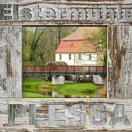 Lägenhet Ferienwohnung In Der Elstermuhle *